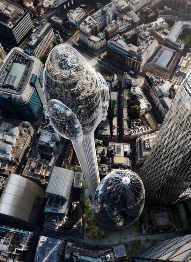 Mais um motivo para visitar Londres, uma túlipa de vidro com 300 metros de altura