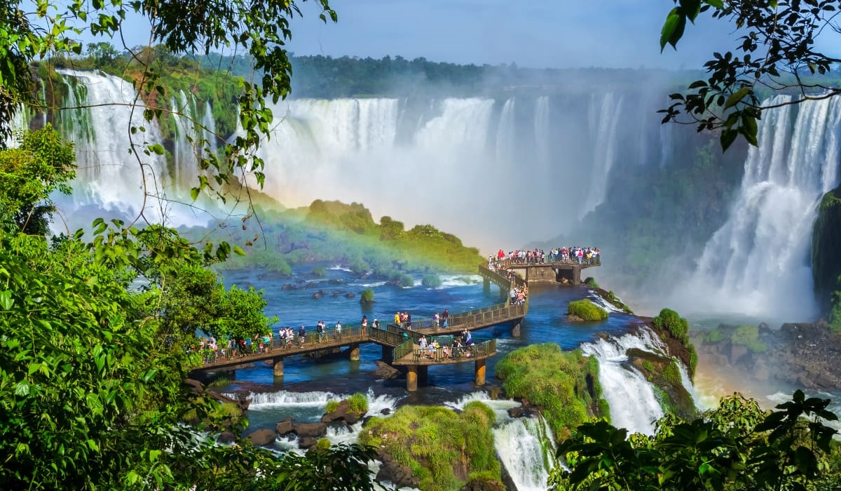 As cataratas e outros cenários naturais deslumbrantes de Foz do Iguaçu